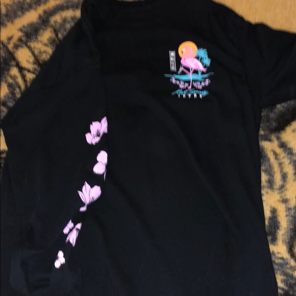 Riot Society Flamingo Long Tee